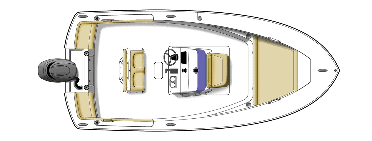 195 Sportfish Overhead Rendering