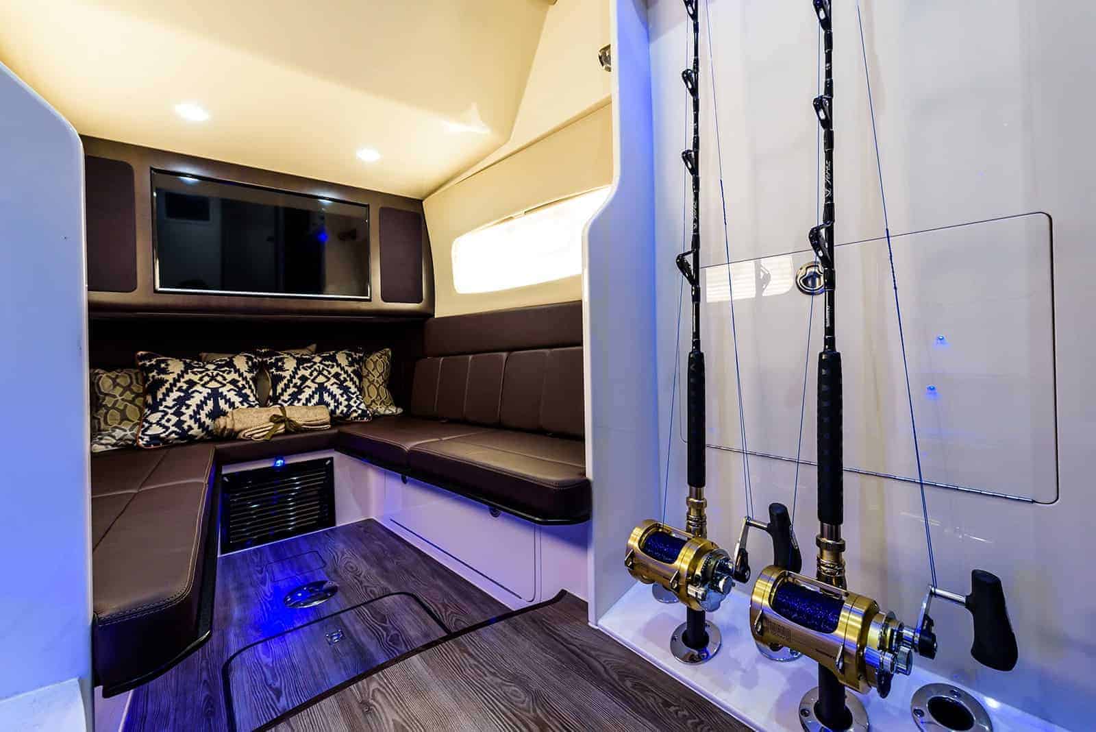 Scout 380 LXF Below Deck