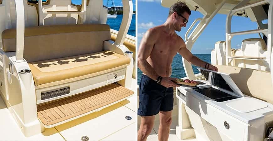 380 LXF Convertible Leaning Post