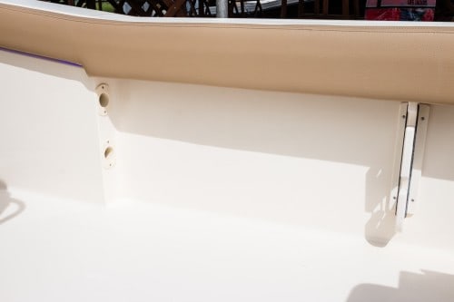 235XSF rod storage in gunnel