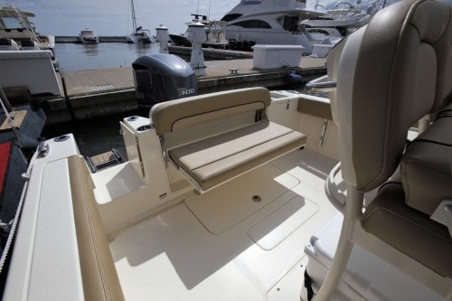 235XSF transom seat down