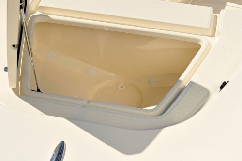 177S bow area storage open