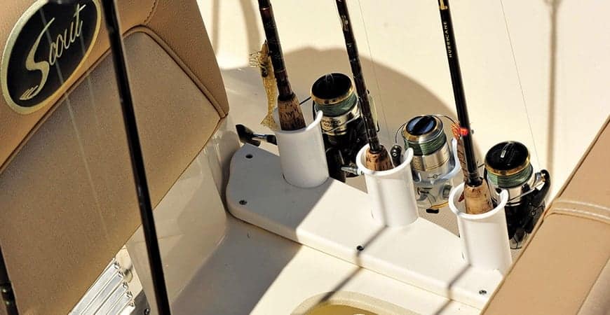 177 Sport Console Seat Rod Holders