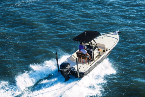 231XS overhead running shot