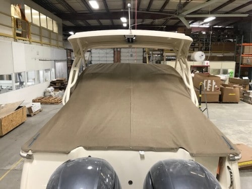 255D canvas shot from rear