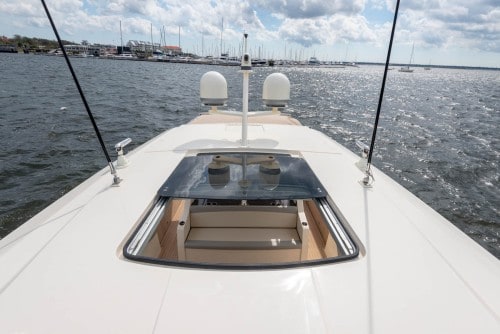 530LXF hardtop hatch open