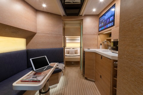 530LXF shot into stateroom