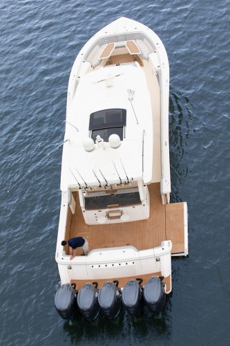 530LXF side platforms being lowered