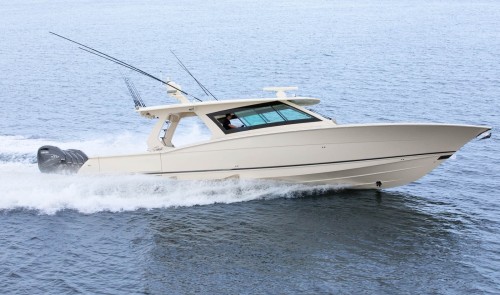 530LXF turning to port