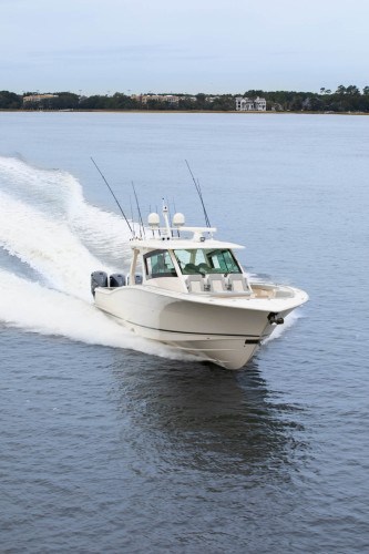 530LXF running bow empty