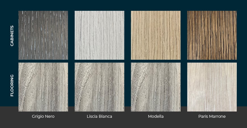 530 LXF Interior Cabin Color Options