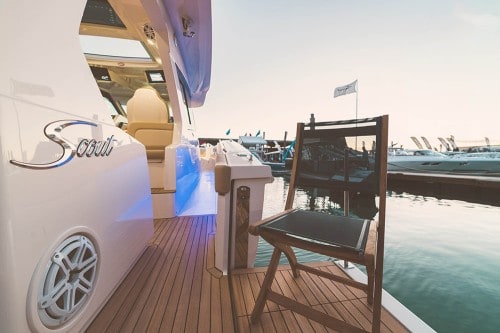 530LXF starboard platform deck chair