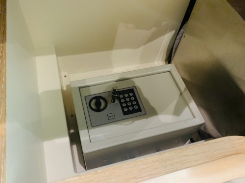 cabin mounted mini safe