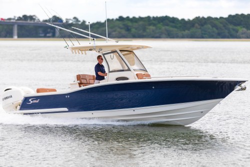 277 LXF running on water