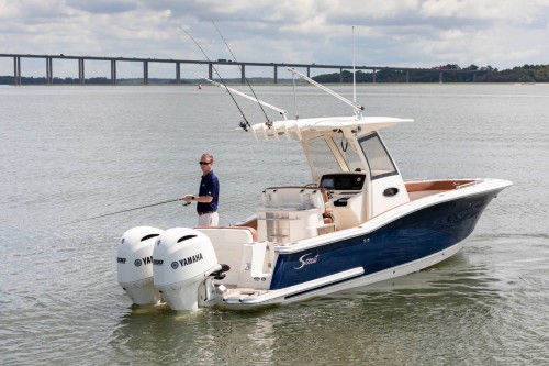 Man fishing on 277 LXF