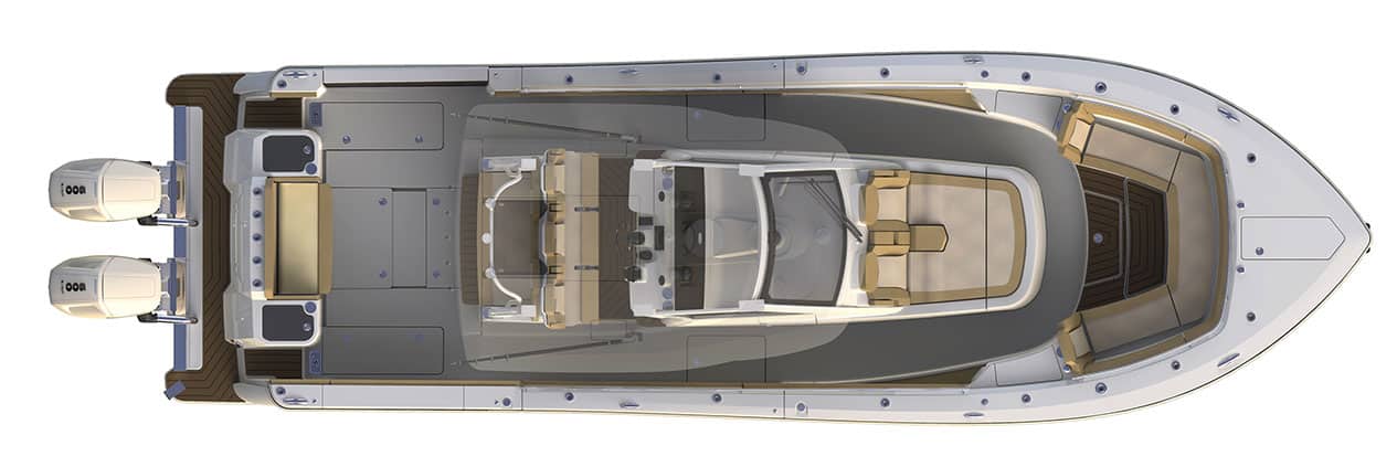 400 LXF Overhead Rendering