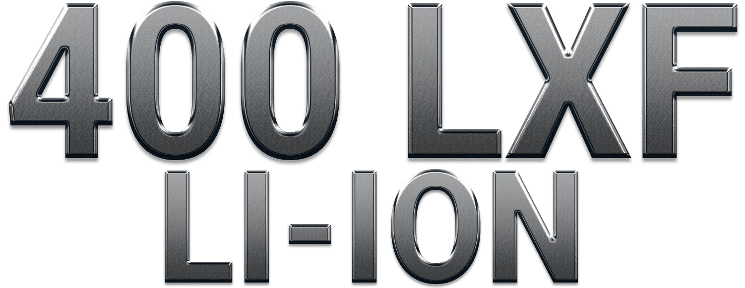 400 LXF Li-Ion
